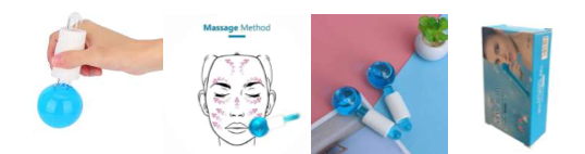 ESFERA FRÍO CROMOTERAPIA MASAJEADOR FACI